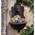 Mistycal Victorian British Manor Home Style Greenman Garden Wall Sculpture