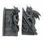 Bookends Medieval Gothic Castle Dragons Statues Set of Two