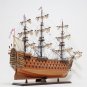 HMS Victory Admiral Nelson Flagship Tall Ship 37" Built Wooden Model Assembled