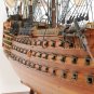 HMS Victory Admiral Nelson Flagship Tall Ship 37" Built Wooden Model Assembled