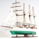 J.S. ElCANO Royal Spanish Navy Tall Ship 37"  Wood Model  Boat  Assembled