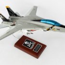 Airplane USN F-14A Tomcat VF-84 Jolly Rogers USS Nimitz 21" Wood Model Aircraft