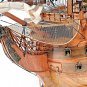 HMS Victory Admiral Nelson Flagship Tall Ship Xlarge 58" Wood Model Sailboat Assembled