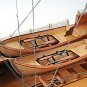 HMS Victory Admiral Nelson Flagship Tall Ship Xlarge 58" Wood Model Sailboat Assembled