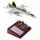 Airplane US Navy F-18E Super Hornet Jet Fighter & Ordnance 12" Model Aircraft