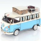 Antique Automobile 1950 Volkswagen Type 2 Camp Bus 11.5"  Metal Model Car