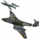 Airplane British Royal Air Force RAF GLOSTER METEOR F1 Diecast Model Aircraft