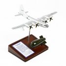 Airplane USAF Boieng B-50 Superfortress & Atomic Bomb 9.0"  Wood Model Aircraft
