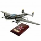 Airplane WWI Russian Airforce Petlyakov  PE-2 Wood 21" Model Aircraft