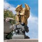 Medieval Gothic Guarding Gargoyle In Chains 15" Sculpture by Liam Manchester