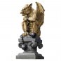 Medieval Gothic Guarding Gargoyle In Chains 15" Sculpture by Liam Manchester