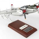 Airplane Lockheed P38J Lightning Bong Marge 14.25" Wood Model Aircraft