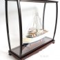 Display Case Cabinet Wood With Plexiglass  For Tall Ships Yachts and Boat Models