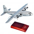 Airplane USAF Lockheed C-130H Hercules Grey  12" Wood Model Aircraft