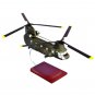 Helicopter US Army Boeing Ch-47C Chinook 12.5"   Wood  Model Aircraft