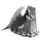 Blessings By Gardian  Angel 8.50"  Statue  by Artist Ann Stokes