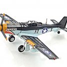 Airplane USAF P-51 Mustang WWII 12.25" Metal Model Aircraft