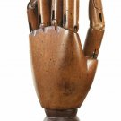 Artist Hand Articulated 3D Figurine Wood Model