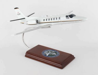 Airplane USAF Cessna Citation Encore UC-35B  Wooden 14" Wood Model Aircraft