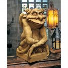 Medieval Gothic Medium  Gargoyle 11.5"  Statue By Artist Patrick Rankin