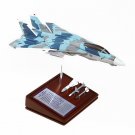 Airplane USN Grumman F-14A Tomcat Camouflage Ordinance 12.5" Wood Model Aircraft