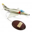 Airplane USN McDonnell-Douglass  A-4F SKYHAWK 12"  Wood Model Aircraft
