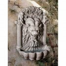 Old World Style Replica House of York Lion Garden 37" Sculptural Fountain
