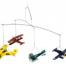 Airplane Flight Mobile Hanging 1920 Seaplane  Biplane  Aviation Decor