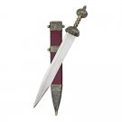 Antique c. 100 B.C. Roman Gladius  30"  Sword and Faux Leather Scabbard