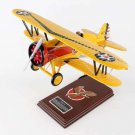 Airplane US Army Boeing P-12  Fighter Biplane 12.75" WWII  Wood Model  Arcraft