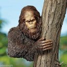 Bigfoot The Bashful Yeti Handcrafted Hand Painted Tree 15" Garden Sculpture