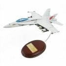 Airplane USMC F-18C Hornet VMFA-251 Jet Fighter & Ordnance 12" Model Aircraft