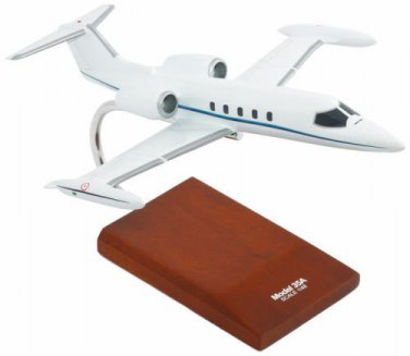 Airplane Learjet 35A  Wood  12" Model Aircraft