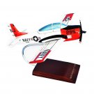 Airplane USN T-28B Trojan 12.25"  Wood Model Aircraft
