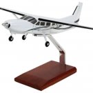 Airplane Cessna 208 Caravan Desktop 12.5" Wood Model Aircraft
