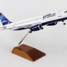 Airplane Jetblue Airlines Airbus A320-200 Barcode Livery 14.65" Model Aircraft