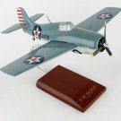Airplane USN and USMC Grumman  F-4F-4 Wildcat 10.5" Wood Model Aircraft