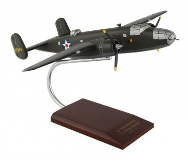 Airplane USAF B-25B Mitchell Doolittle Japan Raider 13.5" Wood Model Aircraft