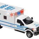 NYPD ESU EMERGENCY SERVICE AMBULANCE TRACK 6.5" Diecast Metal Model Car