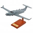 Airplane USAF Pilatus PC-12 U-28A Pinnacle 14.5" Wood  Model Aircraft