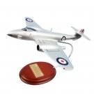 Airplane British Royal Air Force RAF GLOSTER METEOR 12"  Wooden  Model Aircraft
