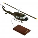US Army Bell UH-1D Iroquois Huey Helicopter 15.75" Wood Model Aircraft