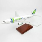 Airplane Transavia Airlines Boeing 737-800 Desktop 15" Wooden Model Aircraft