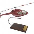 Bell  525 RELENTLESS 1/30 HELICPurpose Helicopter  16.5" Wood Model Aircraft