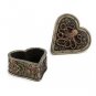 Steampunk Octopus Heart Shaped Treasure Trinket Jewelry Box