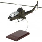 US Army Helicopter Bell AH-1G Super Cobra 15.75" Wood Model Aircraft