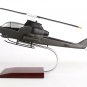 US Army Helicopter Bell AH-1G Super Cobra 15.75" Wood Model Aircraft