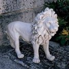 Regal Grand Estates Lion Sentinel Grisham Manor 25.5" Statue Left Foot Forward