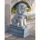 Forbidden City Guardian of the Centuries Giant Foo Dog 30" Garden Sculpture