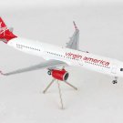 Airplane VIRGIN AMERICA Airbus A321 NEO Current Livery Colors  Model Aircraft